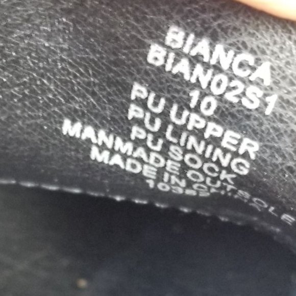 Steve Madden Lug Sole Platform oxford heels loafers with chain size 10 - Picture 12 of 14